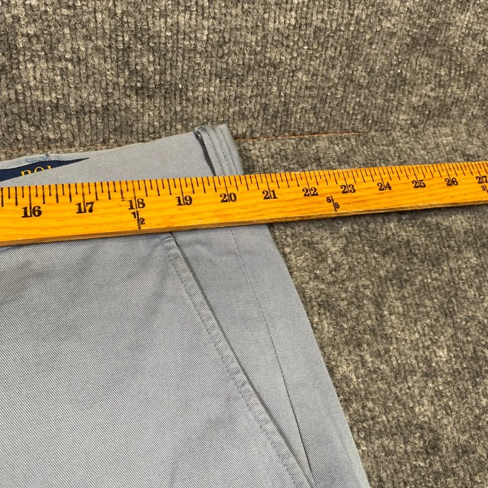 Polo Ralph Lauren Classic Fit Chino Pants Mens 40/32 Light Blue Cotton Twill